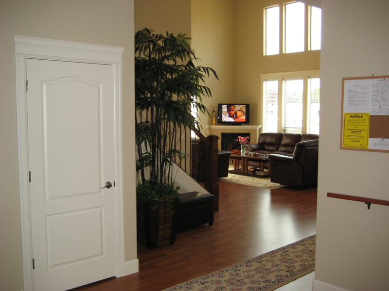 Living room From the hallway